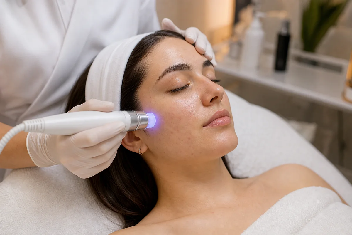 Professional acne and spot care visual