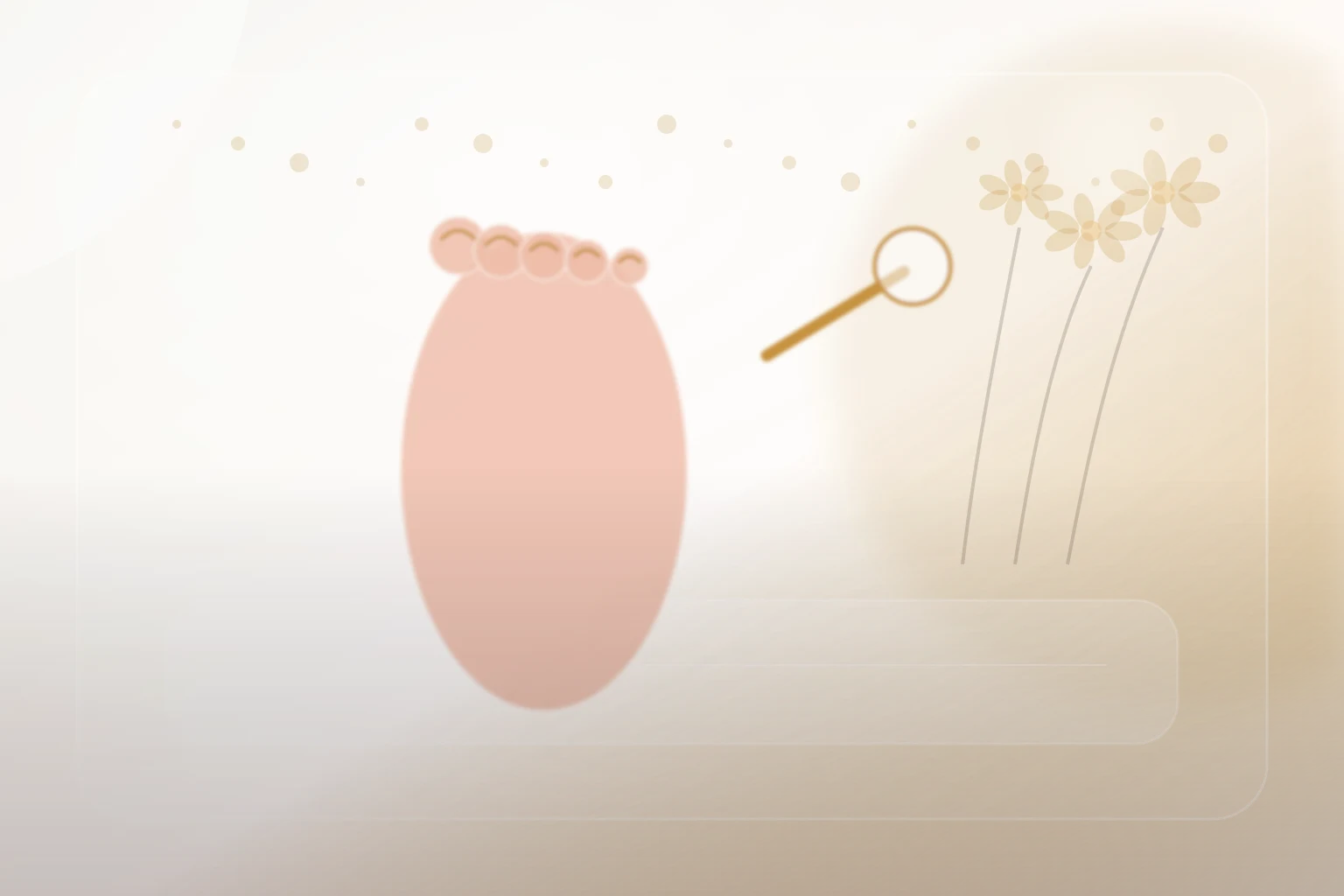 Hygienic ingrown toenail care visual